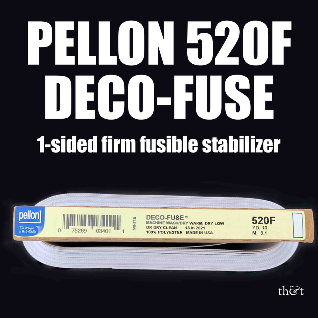 Pellon 520 Deco-Fuse, White, 18 x 10 Yards