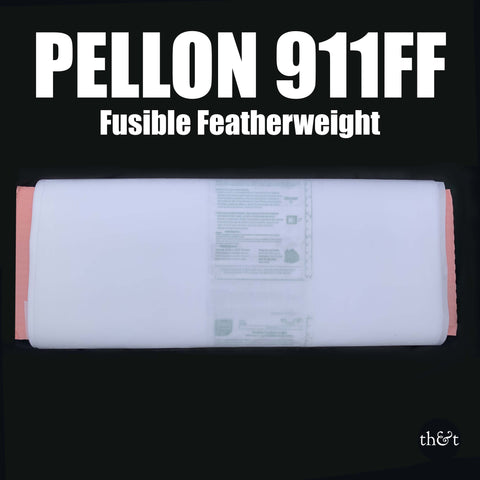 Pellon SF101 SHAPE-FLEX FUSIBLE WOVEN INTERFACING 20 WIDE BLACK